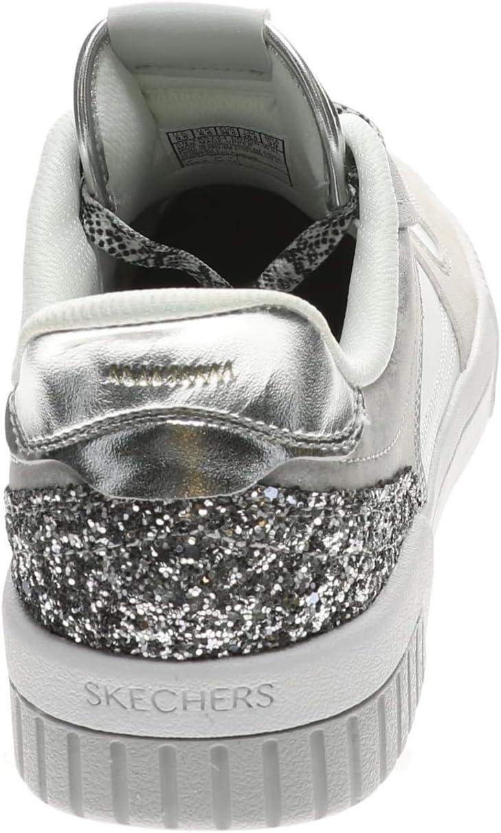 imageSkechers Womens Jade Hands Free Slipins SneakersWhiteSilver