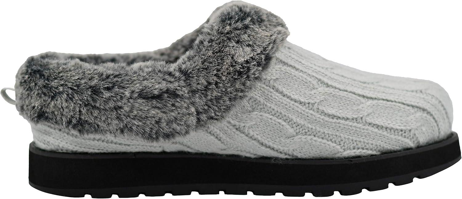 imageSkechers Womens Keepsakes Ice Angel SlipperBlackCharcoal
