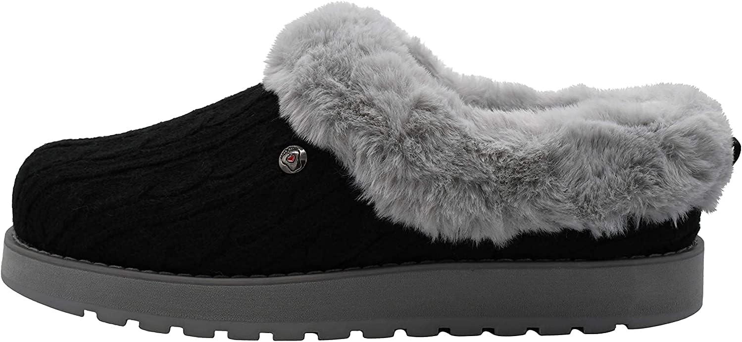 imageSkechers Womens Keepsakes Ice Angel SlipperBlackGrey