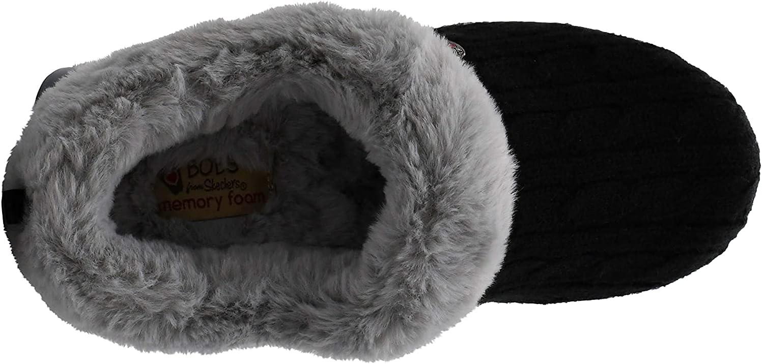 imageSkechers Womens Keepsakes Ice Angel SlipperBlackGrey