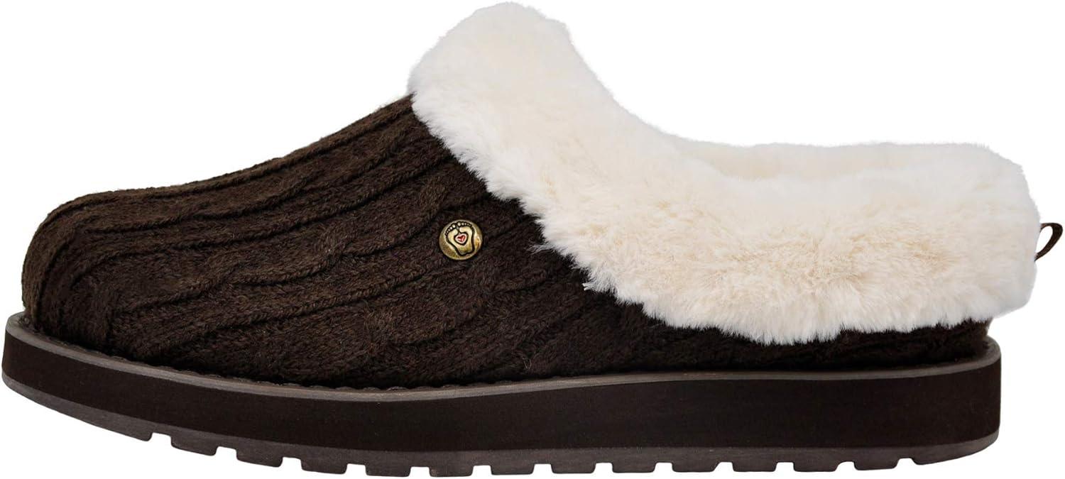 imageSkechers Womens Keepsakes Ice Angel SlipperChocolateNatural