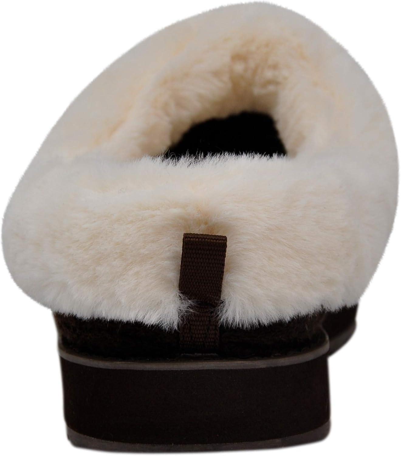 imageSkechers Womens Keepsakes Ice Angel SlipperChocolateNatural