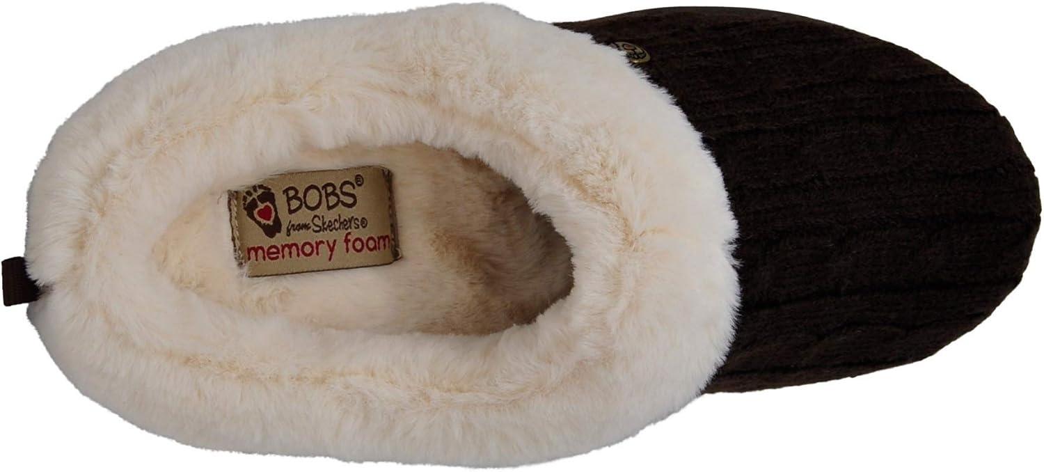 imageSkechers Womens Keepsakes Ice Angel SlipperChocolateNatural