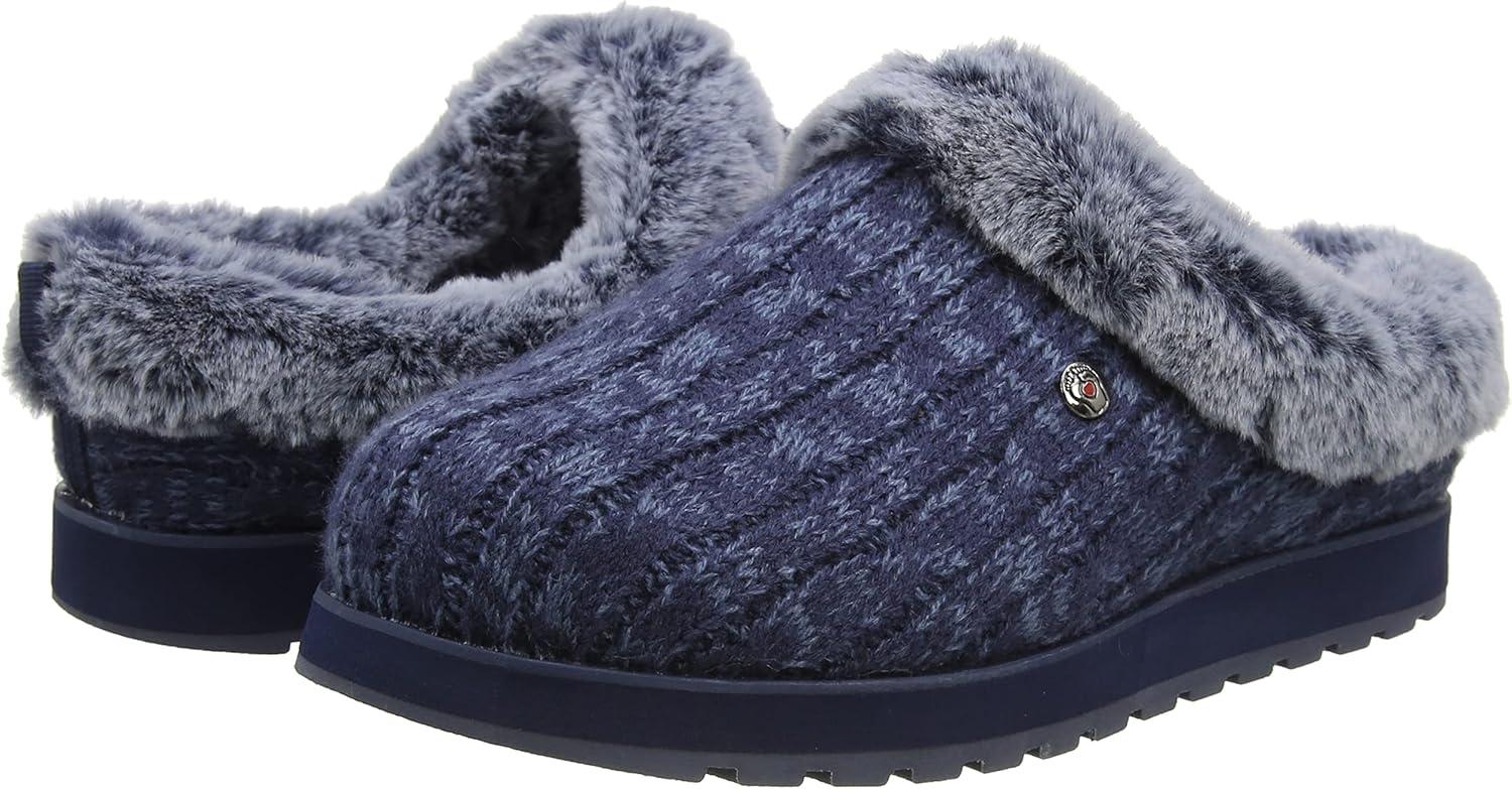 imageSkechers Womens Keepsakes Ice Angel SlipperNavy Blue