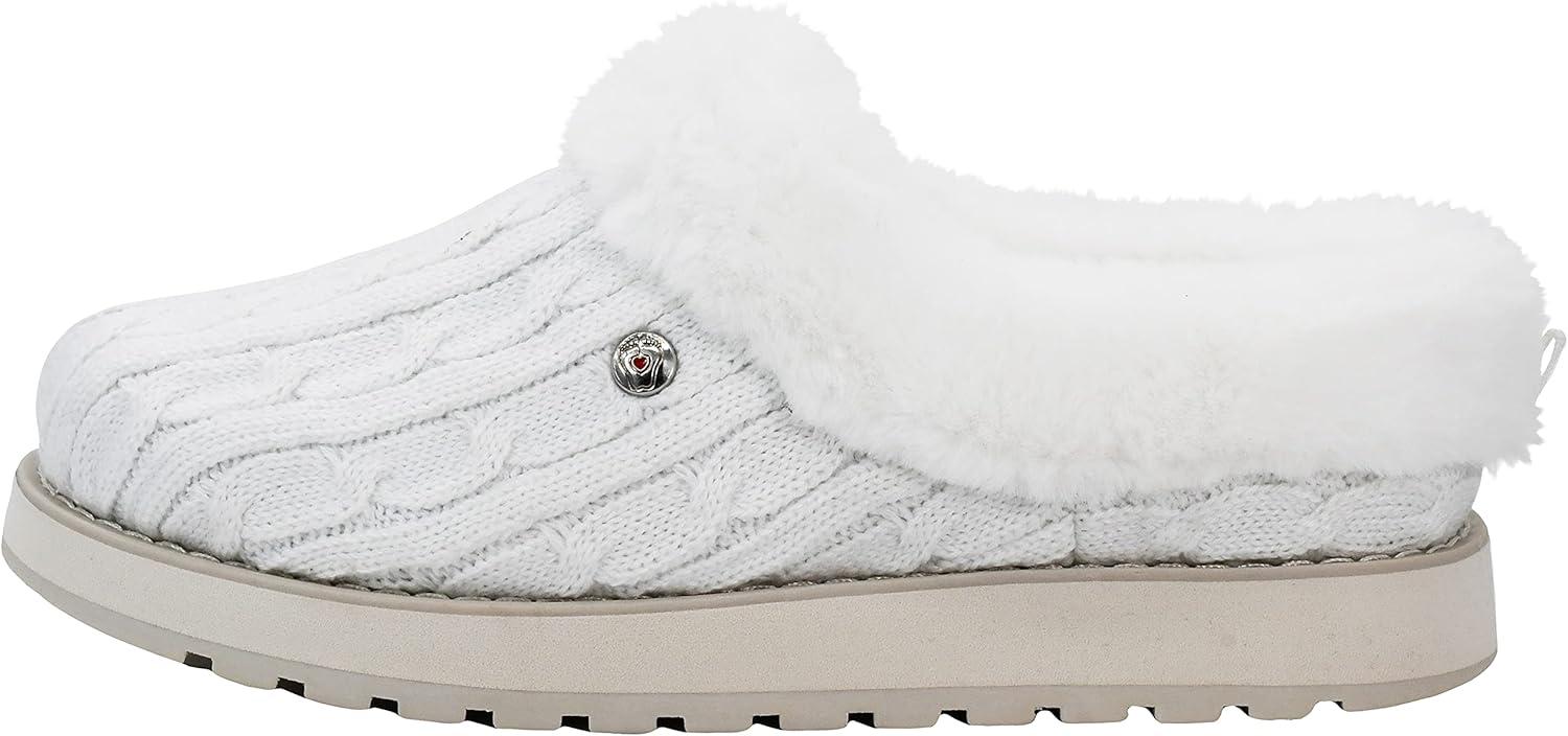 imageSkechers Womens Keepsakes Ice Angel SlipperWhite