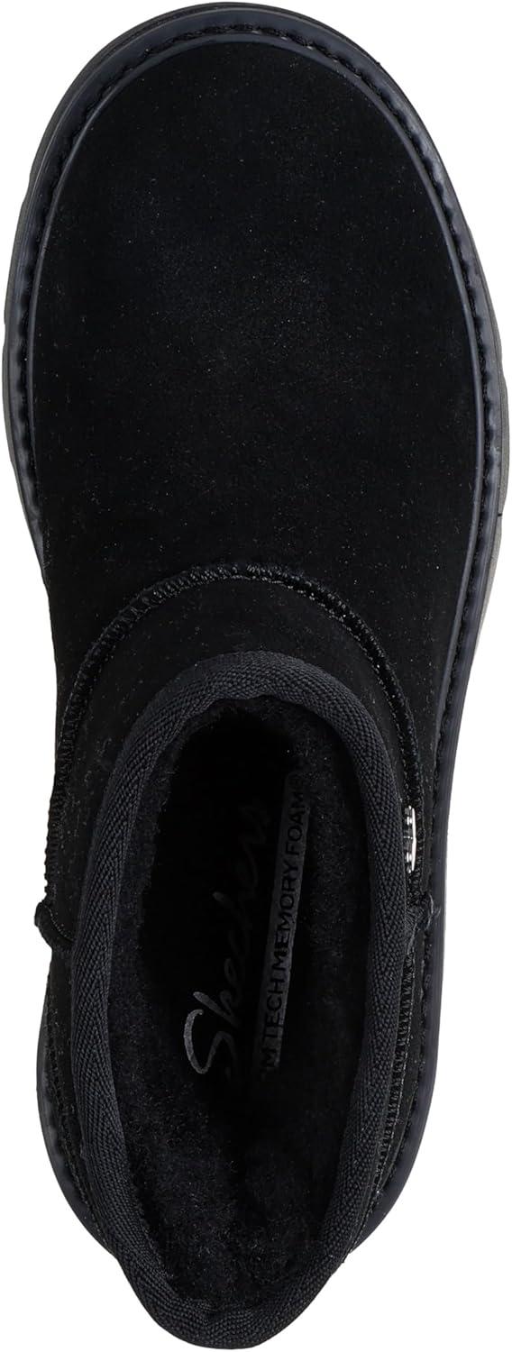 imageSkechers Womens Keepsakes Cozy Mini Hands Free Slipins Snow BootBlackBlack