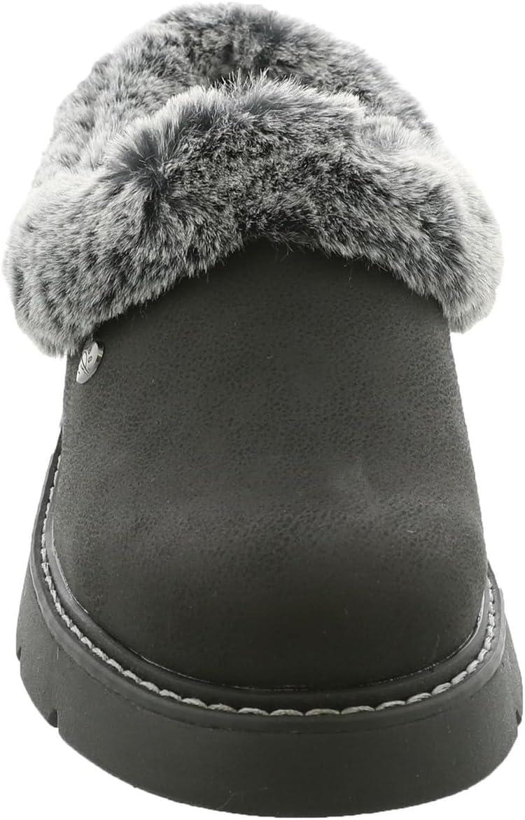 imageSkechers Womens Keepsakes Lite Cozy Blend SlippersBlackBlack