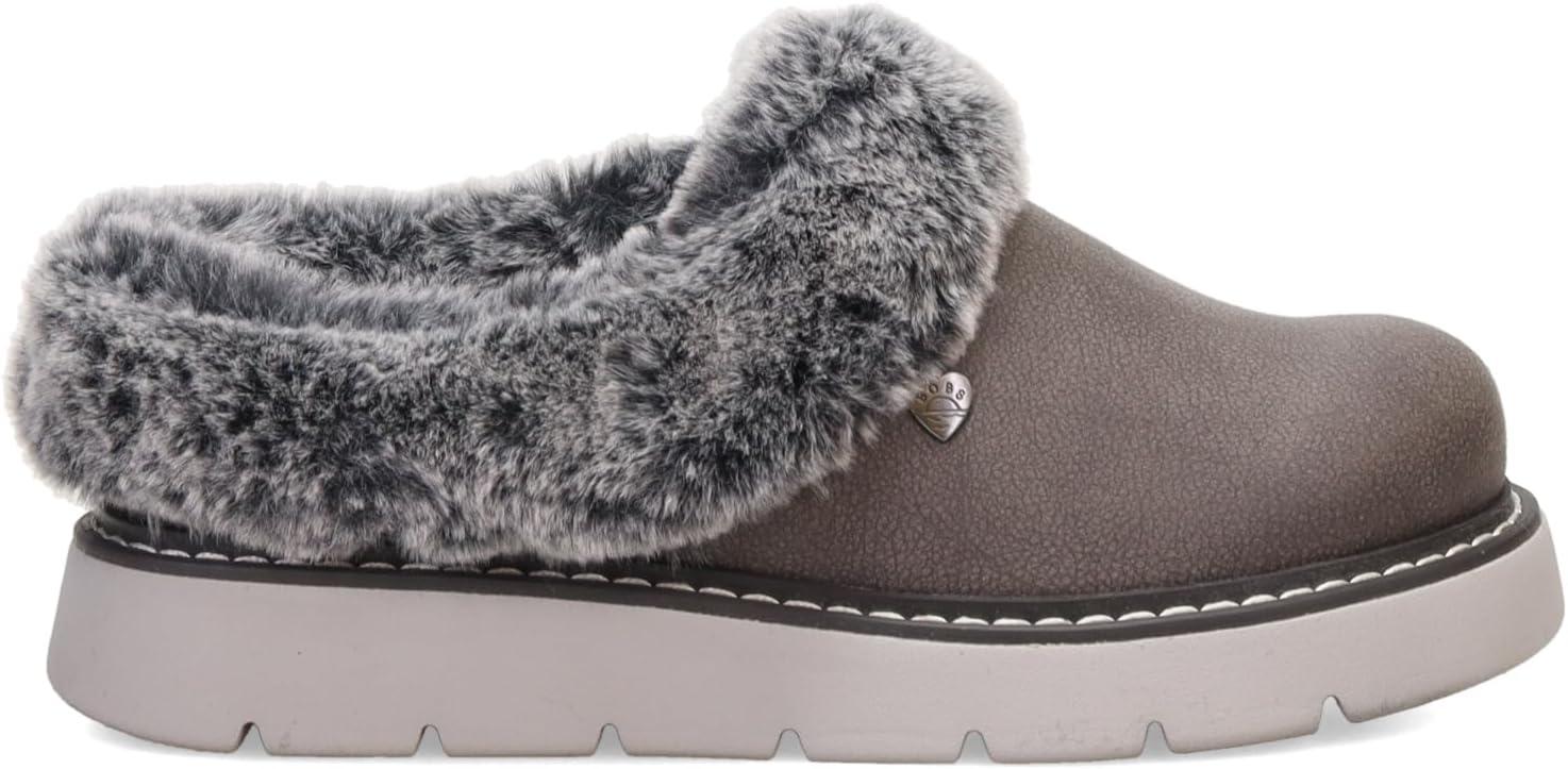 imageSkechers Womens Keepsakes Lite Cozy Blend SlippersCharcoal