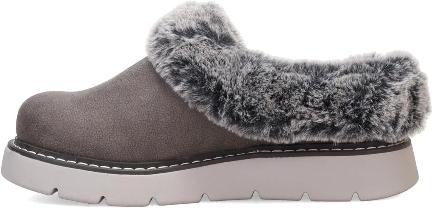 imageSkechers Womens Keepsakes Lite Cozy Blend SlippersCharcoal