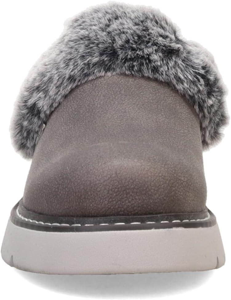 imageSkechers Womens Keepsakes Lite Cozy Blend SlippersCharcoal