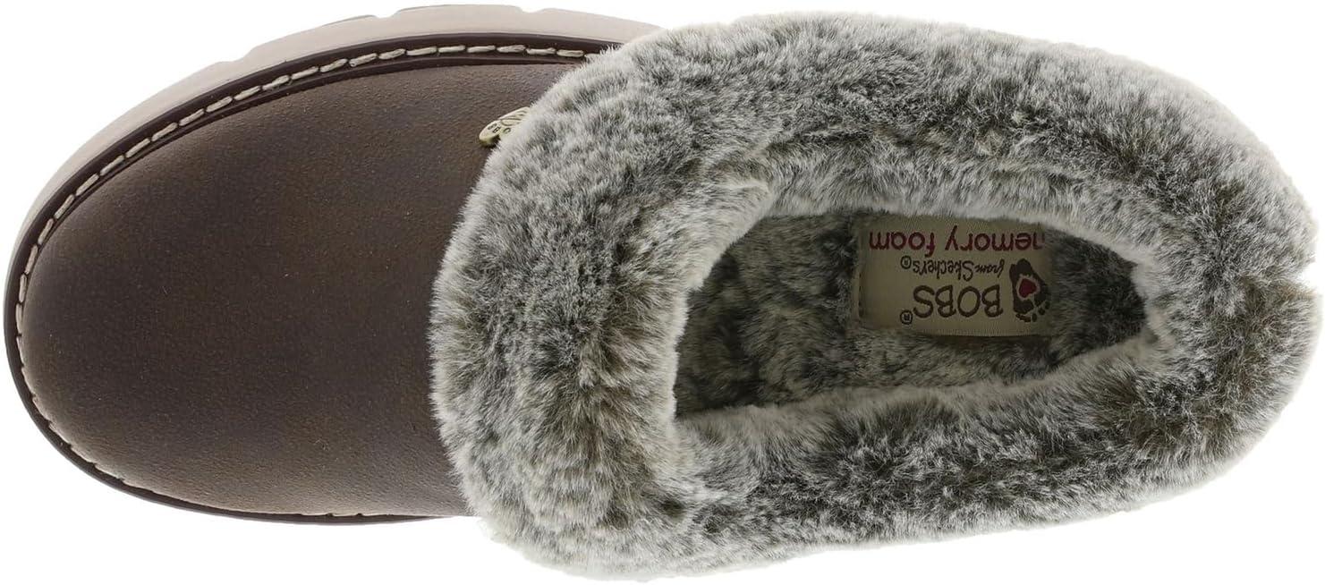 imageSkechers Womens Keepsakes Lite Cozy Blend SlippersChocolate