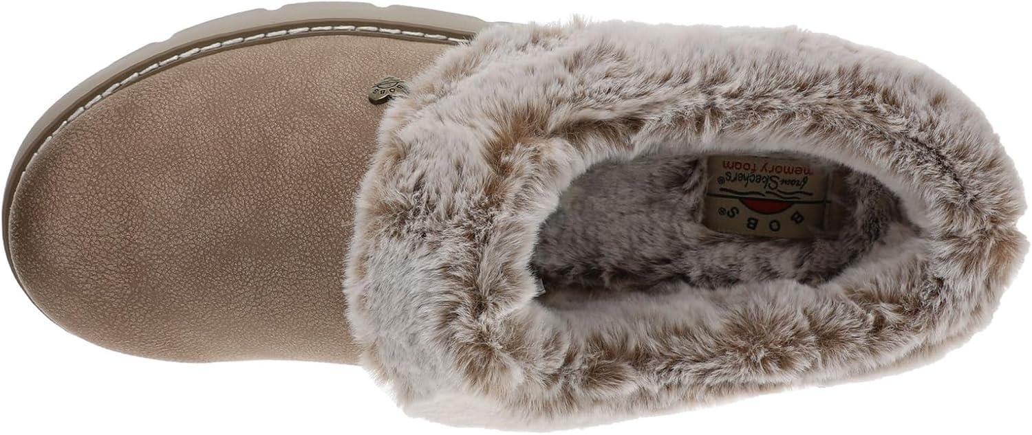 imageSkechers Womens Keepsakes Lite Cozy Blend SlippersTaupe