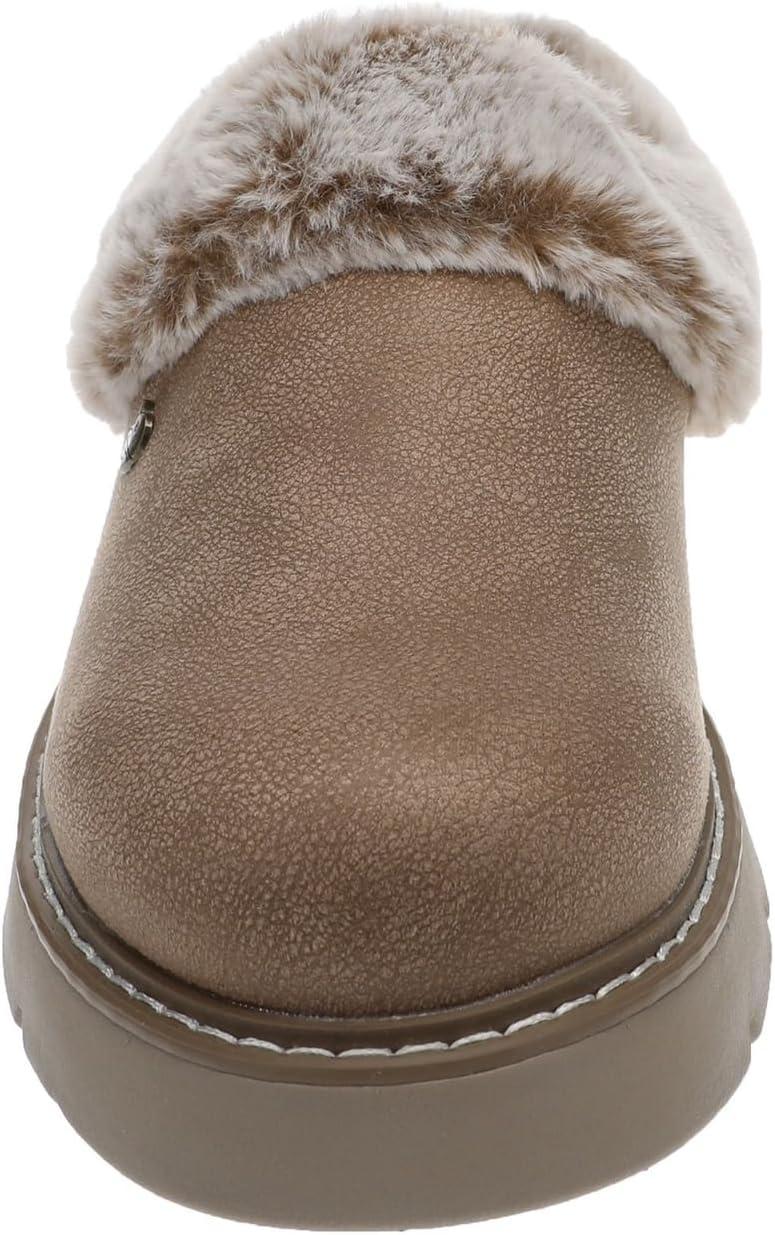 imageSkechers Womens Keepsakes Lite Cozy Blend SlippersTaupe