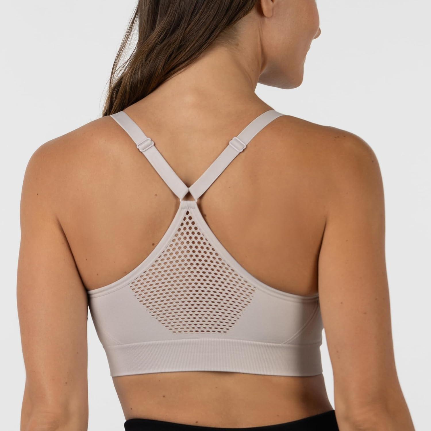 imageSkechers Womens Ladies Seamless Cami BraAshes of Roses Daybreak