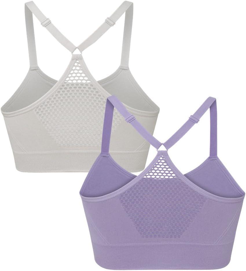 imageSkechers Womens Ladies Seamless Cami BraAshes of Roses Daybreak