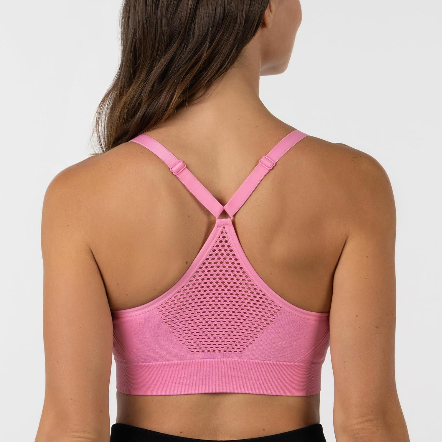 imageSkechers Womens Ladies Seamless Cami BraSachet Pink Dress Blues