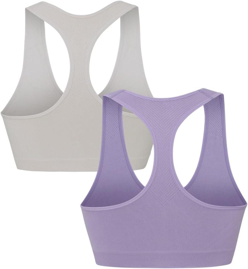 imageSkechers Womens Ladies Seamless Racerback BraAshes of Roses Daybreak