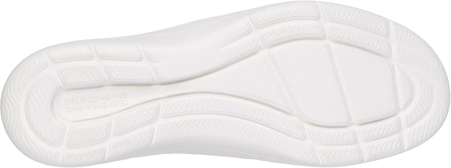 imageSkechers Womens Martha Stewart OnThego Flex Radiant Hands Free Slipins Sequin Boat ShoeNatural