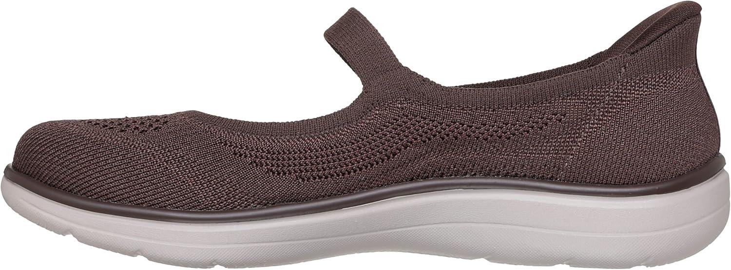 imageSkechers Womens Mary Jane FlatChocolate