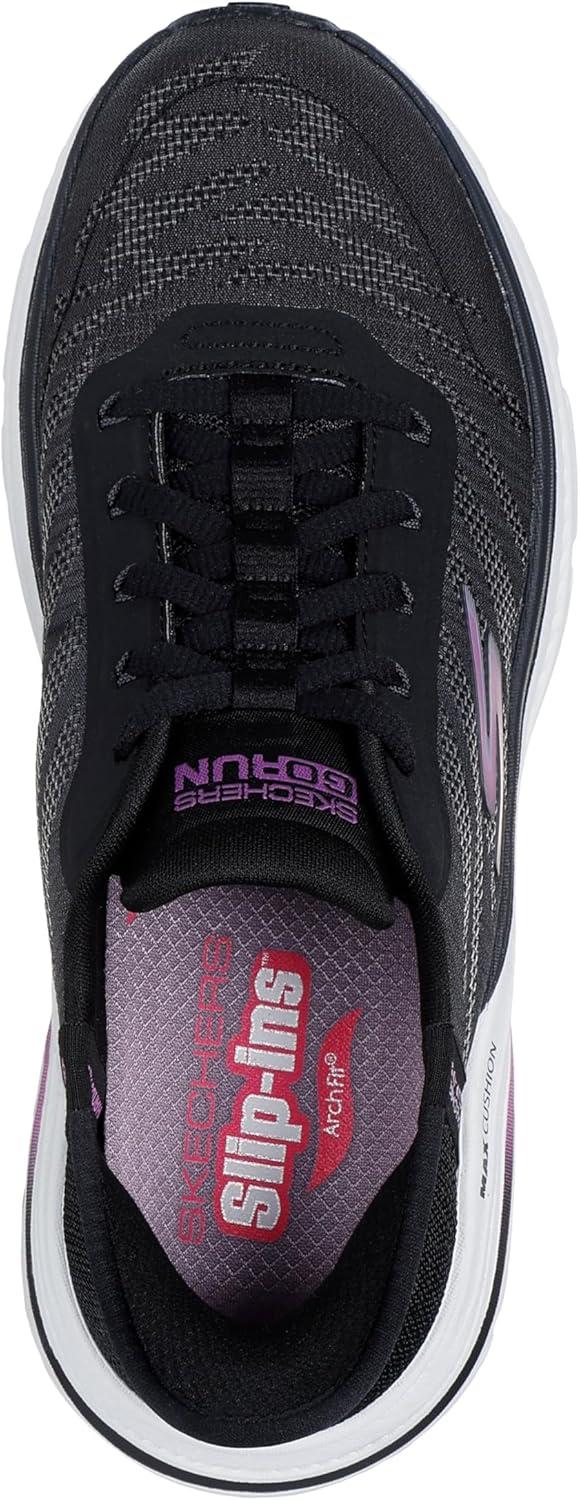 imageSkechers Womens Max Cushioning Arch Fit 20 Adelphi Hands Free SlipinsBlackLavender
