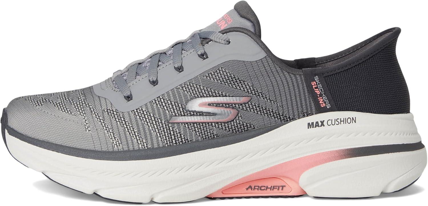 imageSkechers Womens Max Cushioning Arch Fit 20 Adelphi Hands Free SlipinsGrayCoral
