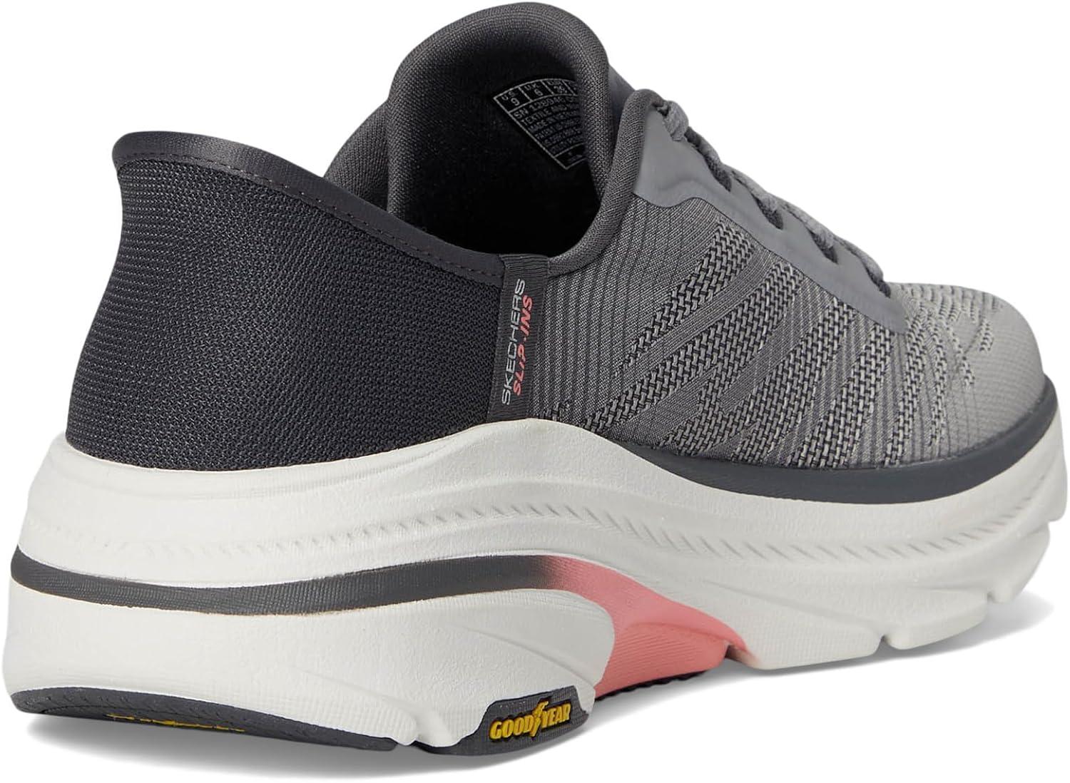 imageSkechers Womens Max Cushioning Arch Fit 20 Adelphi Hands Free SlipinsGrayCoral