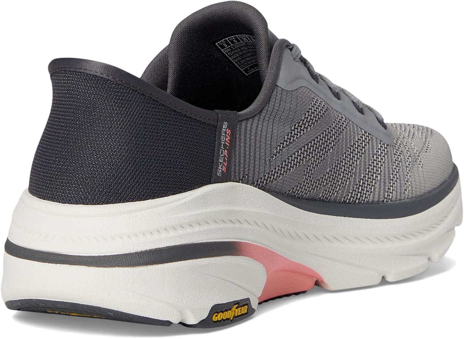 imageSkechers Womens Max Cushioning Arch Fit 20 Adelphi Hands Free SlipinsGrayCoral