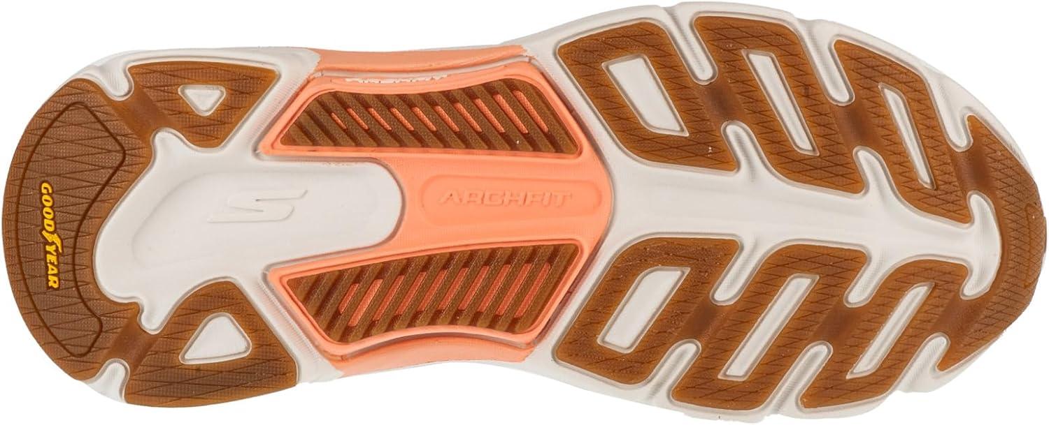 imageSkechers Womens Max Cushioning Arch Fit 20 Adelphi Hands Free SlipinsNatural Textile Pink Trim