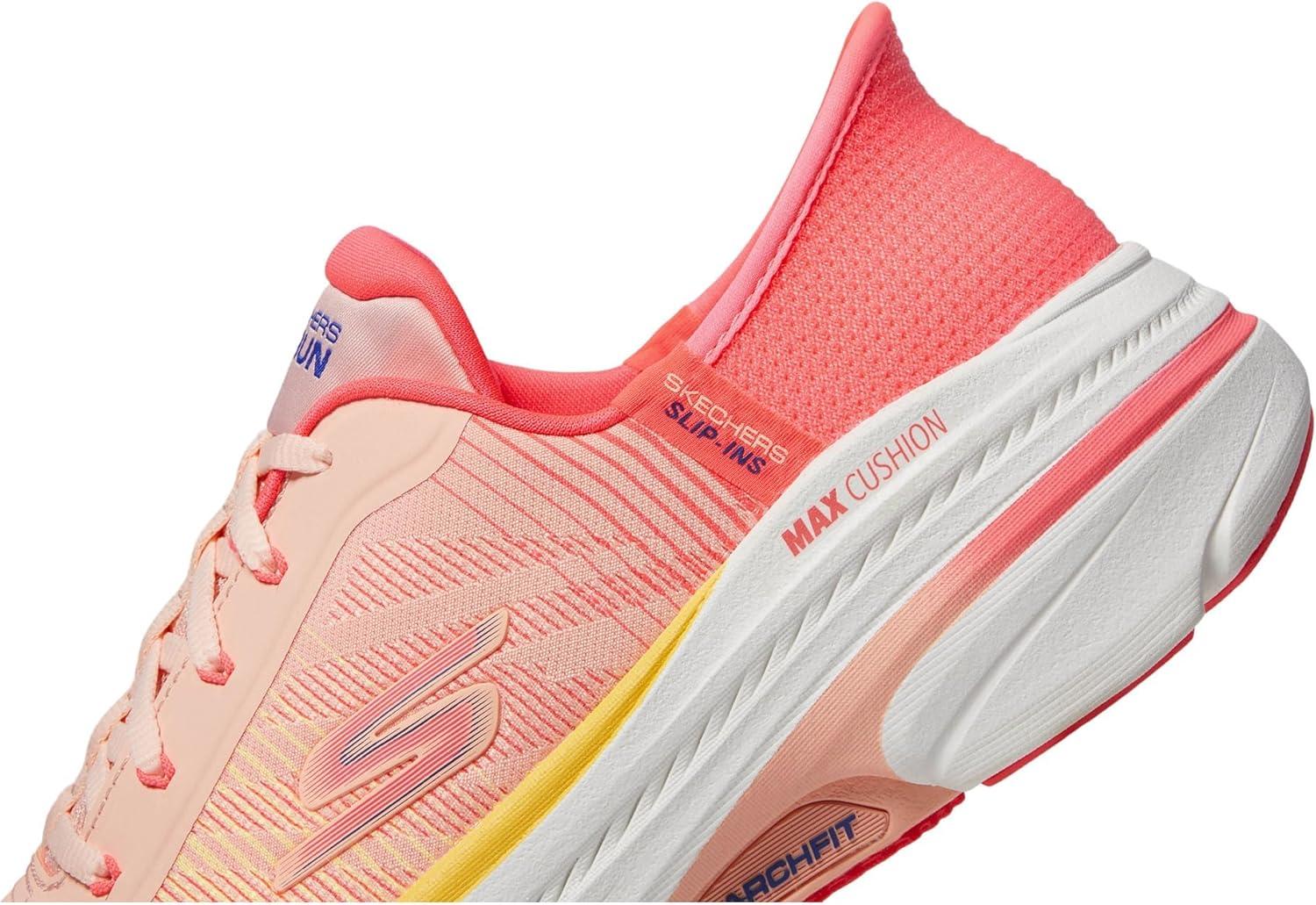 imageSkechers Womens Max Cushioning Arch Fit 20 Adelphi Hands Free SlipinsPeach