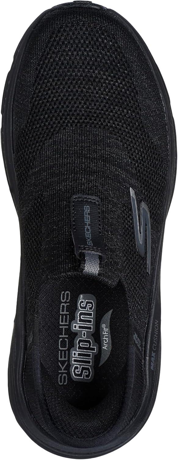 imageSkechers Womens Max Cushioning Arch Fit 20 Cambridge Hands Free SlipinsBlack