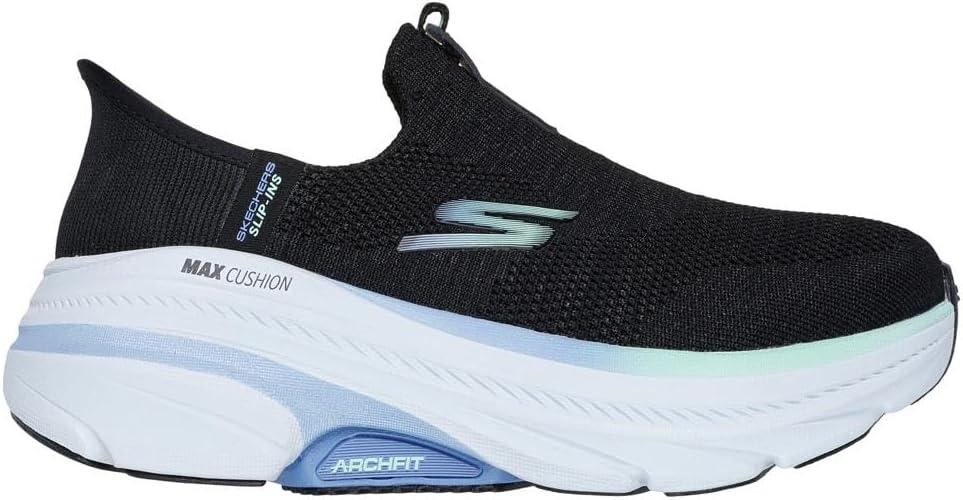 imageSkechers Womens Max Cushioning Arch Fit 20 Cambridge Hands Free SlipinsBlackBlue