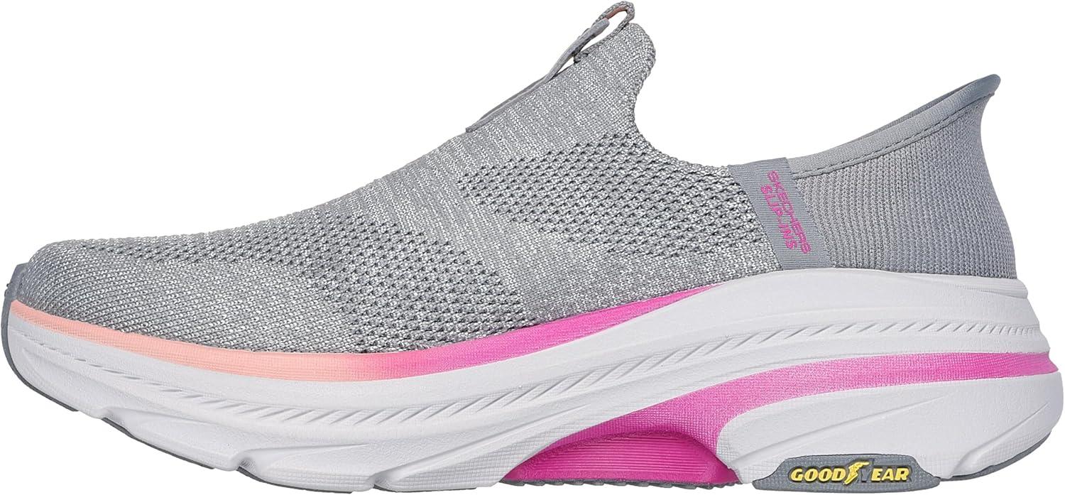 imageSkechers Womens Max Cushioning Arch Fit 20 Cambridge Hands Free SlipinsGrayPink