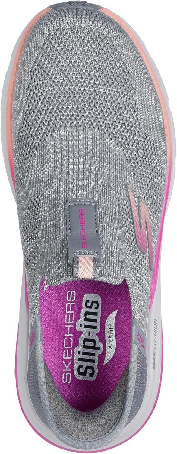 imageSkechers Womens Max Cushioning Arch Fit 20 Cambridge Hands Free SlipinsGrayPink