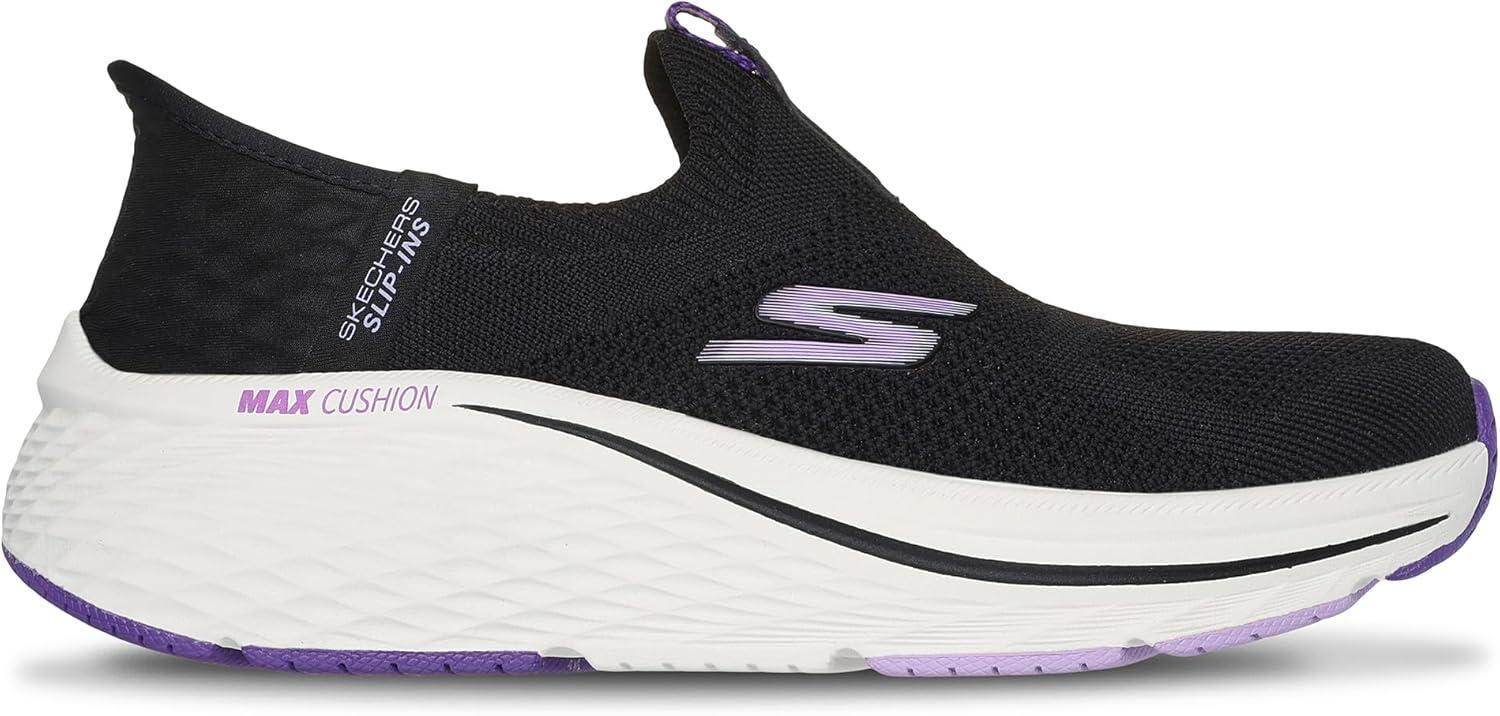 imageSkechers Womens Max Cushioning Elite 20 Eternal TrainersBlackPurple