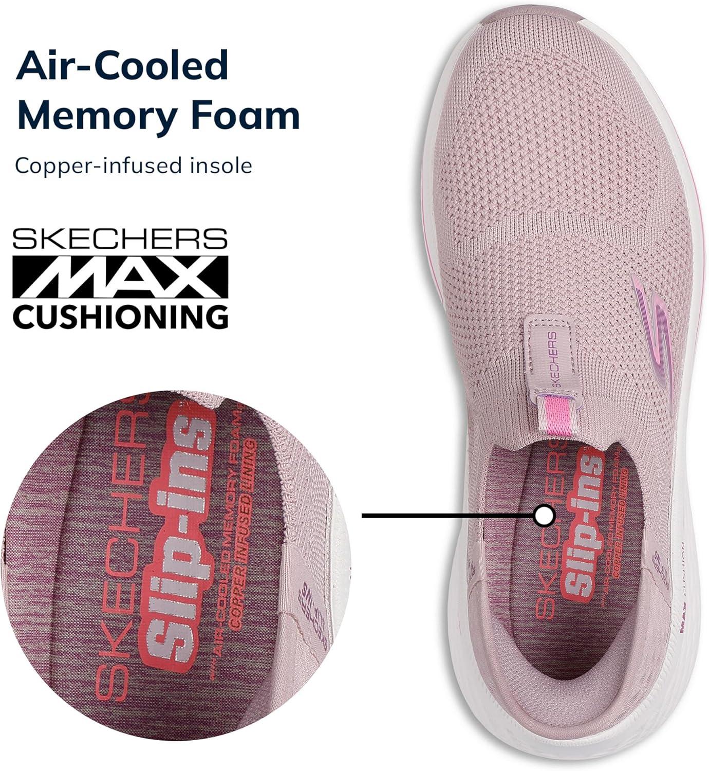 imageSkechers Womens Max Cushioning Elite 20 Eternal TrainersMauve