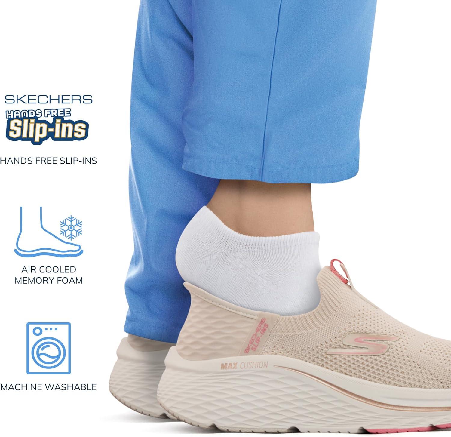 imageSkechers Womens Max Cushioning Elite 20 Eternal TrainersNaturalPink