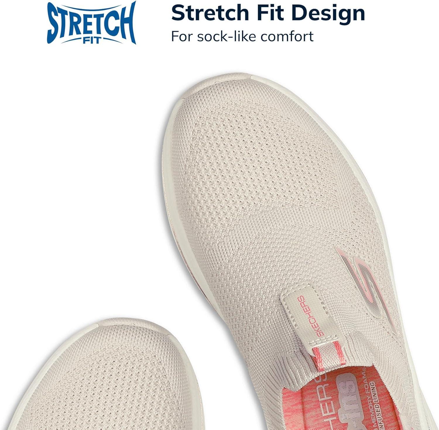 imageSkechers Womens Max Cushioning Elite 20 Eternal TrainersNaturalPink