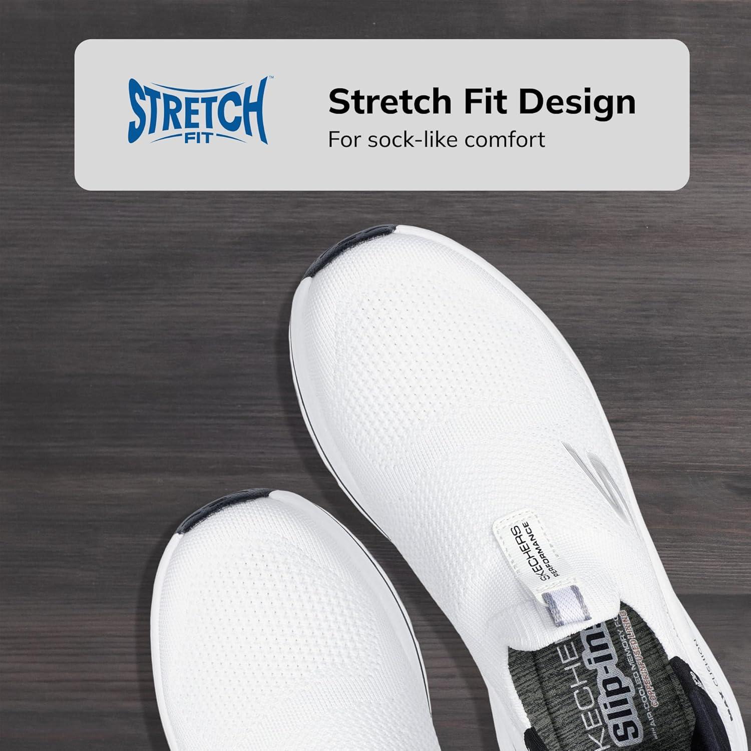 imageSkechers Womens Max Cushioning Elite 20 Eternal TrainersWhiteBlack