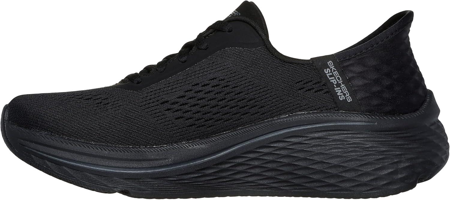 imageSkechers Womens Max Cushioning Elite 20 Vanish Hands Free SlipinsBlack