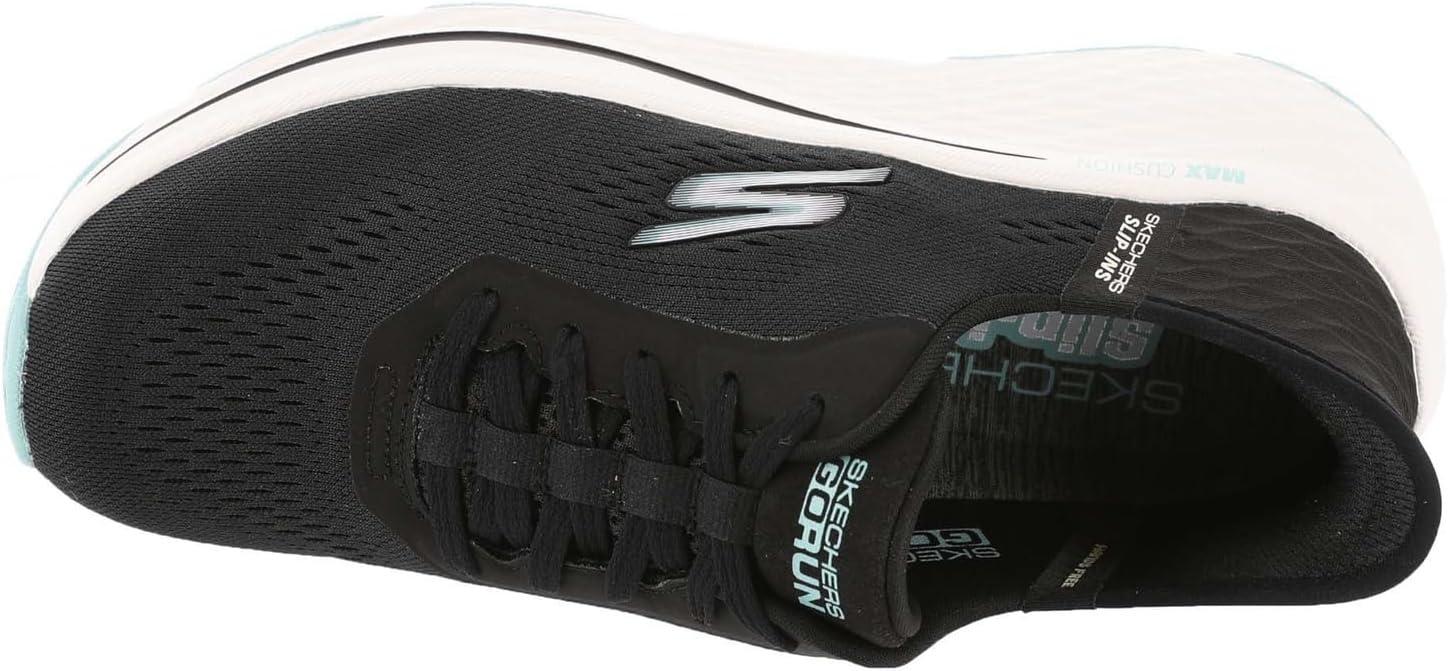 imageSkechers Womens Max Cushioning Elite 20 Vanish Hands Free SlipinsBlackBlue