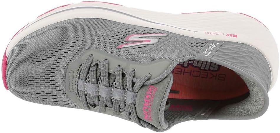 imageSkechers Womens Max Cushioning Elite 20 Vanish Hands Free SlipinsCharcoalPink