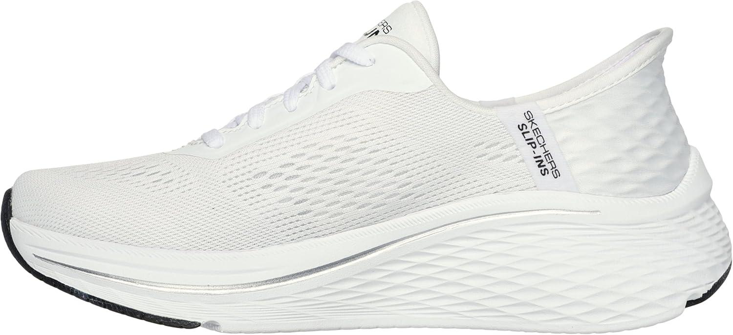 imageSkechers Womens Max Cushioning Elite 20 Vanish Hands Free SlipinsWhiteBlack