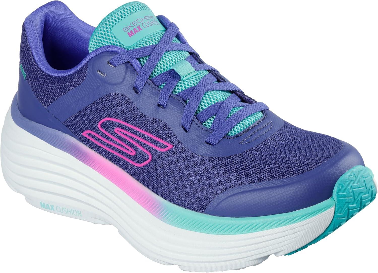 imageSkechers Womens Max Cushioning Endeavour CanovaPurpleTurquoise