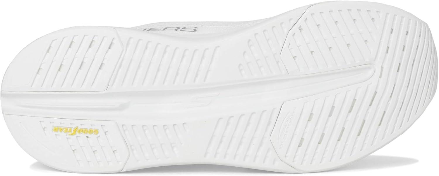 imageSkechers Womens Max Cushioning Glide Step Caledonia Hands Free SlipinsWhiteSilver