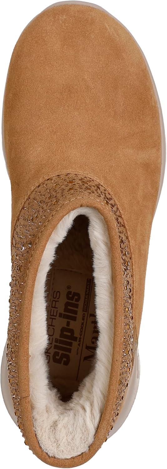 imageSkechers Womens OnTheGo JoySo Glam Martha Stewart Hands Free Slipins Ankle BootChestnut