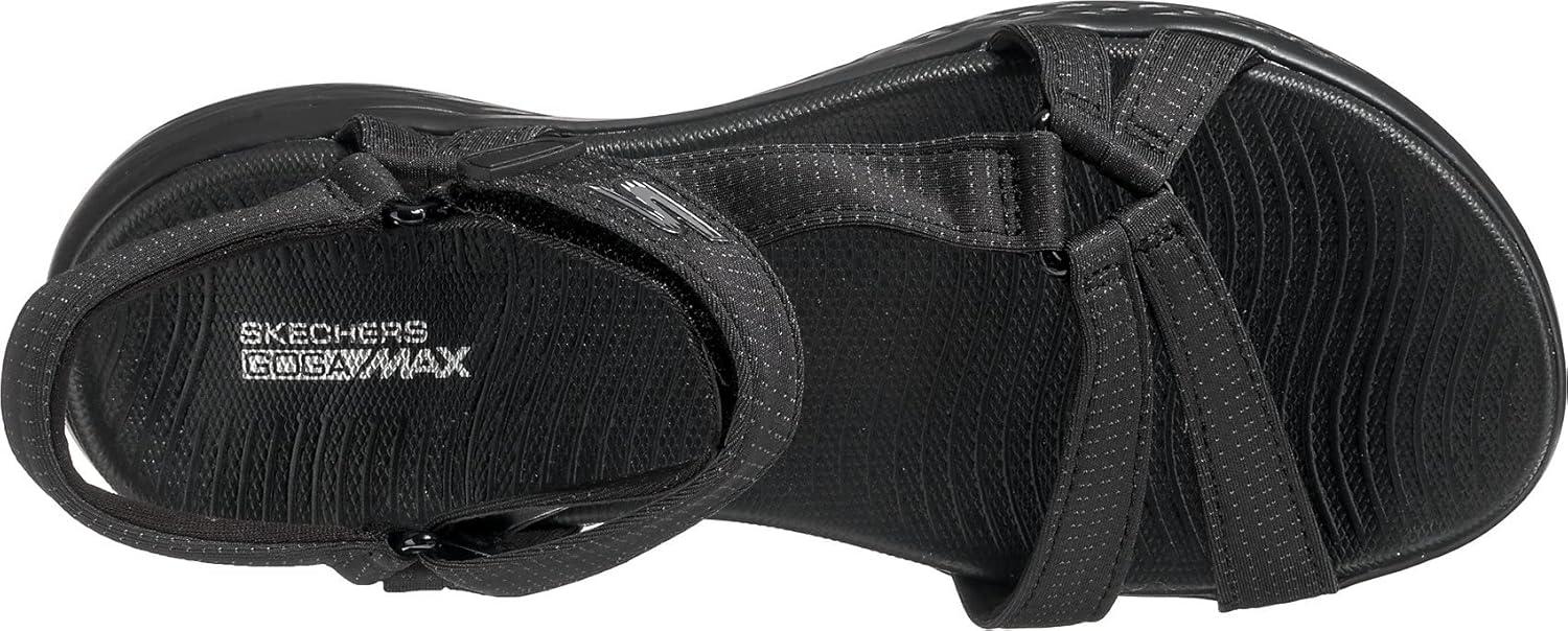 imageSkechers Womens OnThego 600Brilliancy Sport SandalBlack
