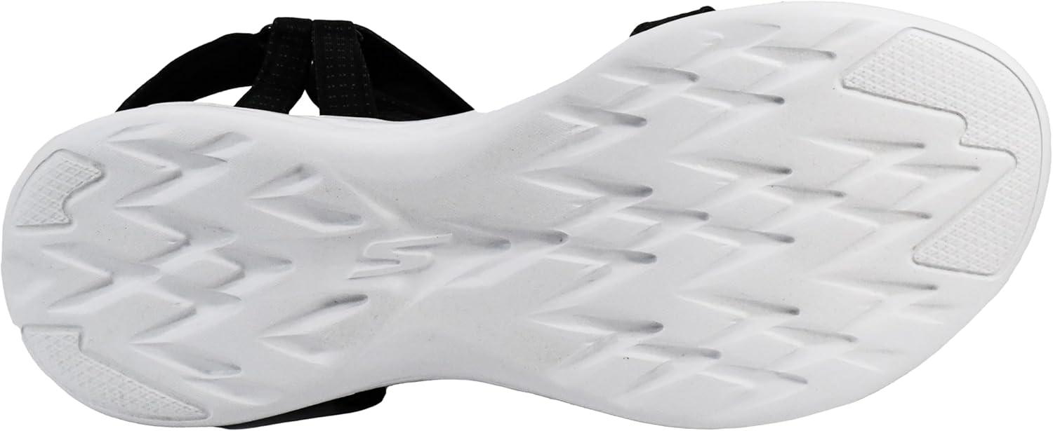 imageSkechers Womens OnThego 600Brilliancy Sport SandalBlackWhite