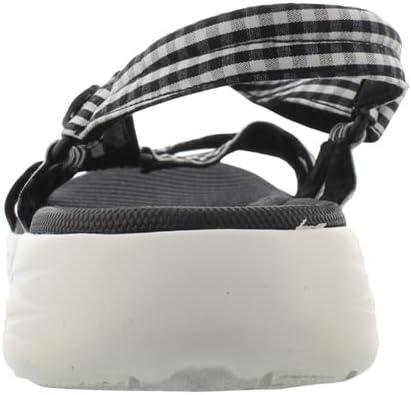 imageSkechers Womens OnThego 600Brilliancy Sport SandalBlackWhiteblack