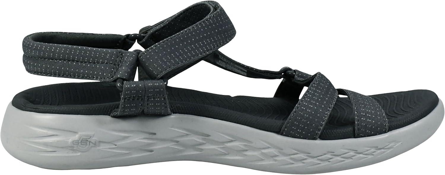imageSkechers Womens OnThego 600Brilliancy Sport SandalGrey