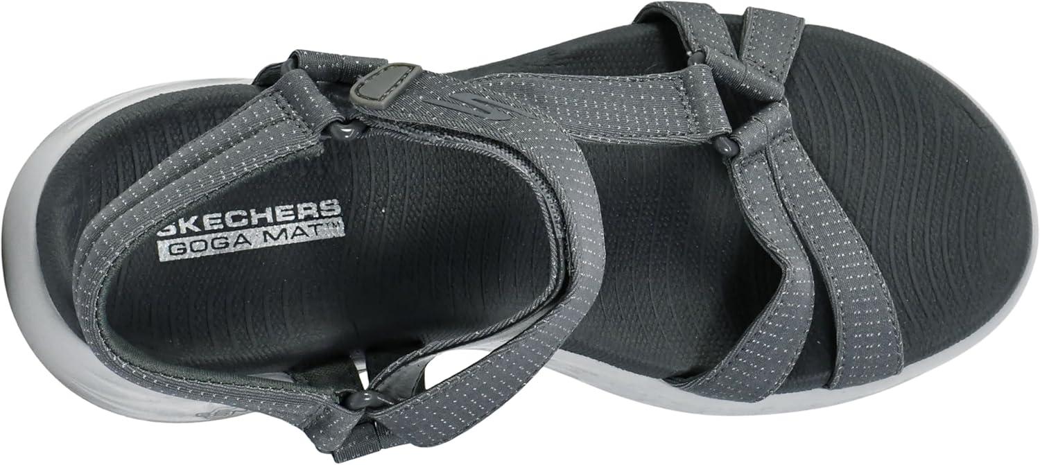 imageSkechers Womens OnThego 600Brilliancy Sport SandalGrey